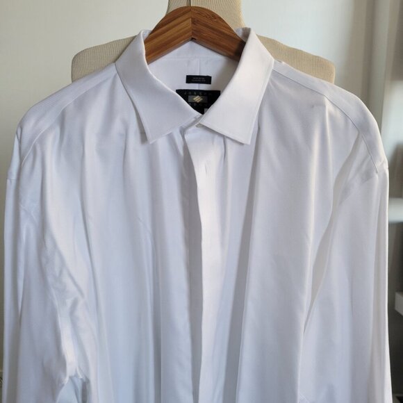 Joseph Abboud White Modern Fit Tuxedo Formal Shirt from Nordstrom (Size: Medium - Picture 2 of 10